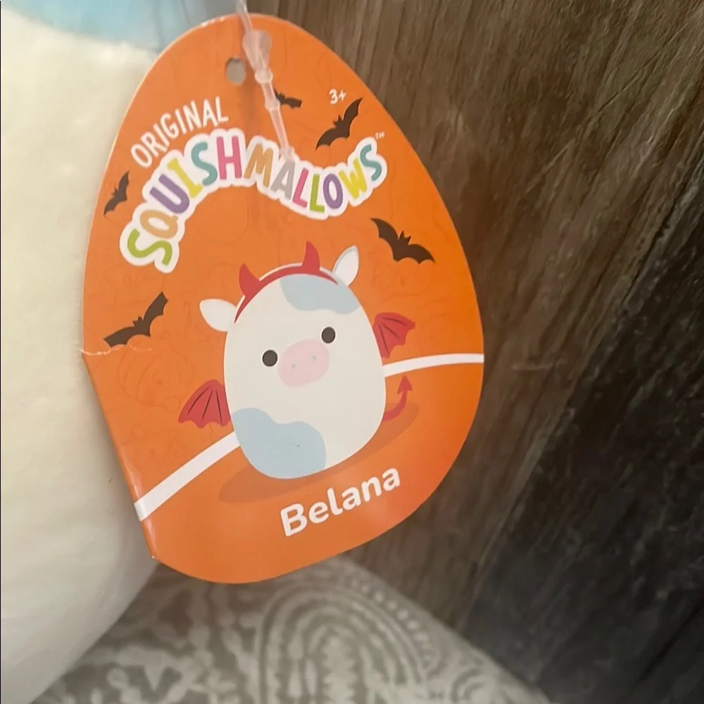 Kellytoy‎ Squishmallows Belana the Cow Little Devil 8